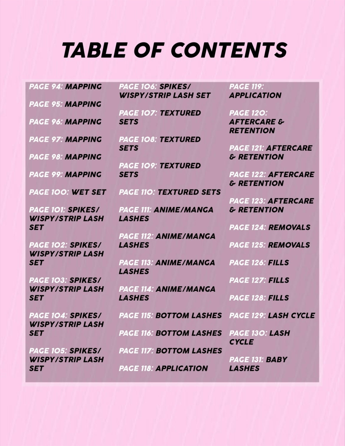 ONLINE LASH EXTENSION COURSE