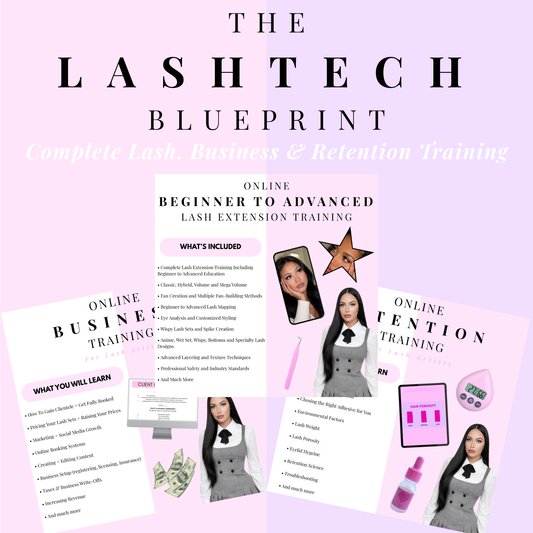 THE LASH TECH BLUEPRINT: 3 COURSE BUNDLE