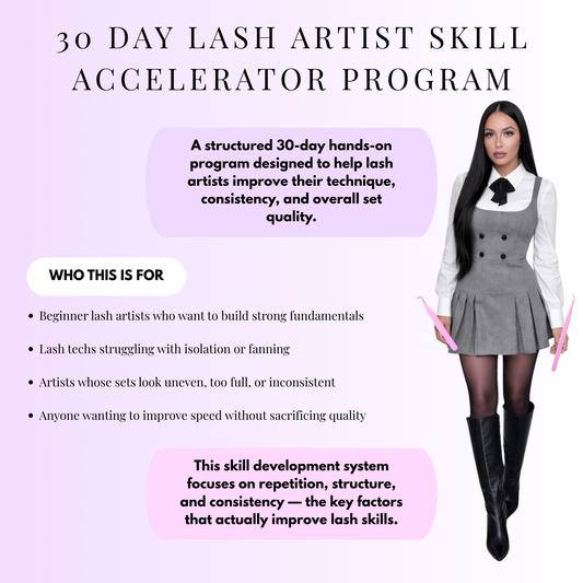 30 DAY LASH ARTIST PROGRAM