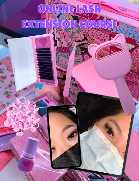 ONLINE LASH EXTENSION COURSE