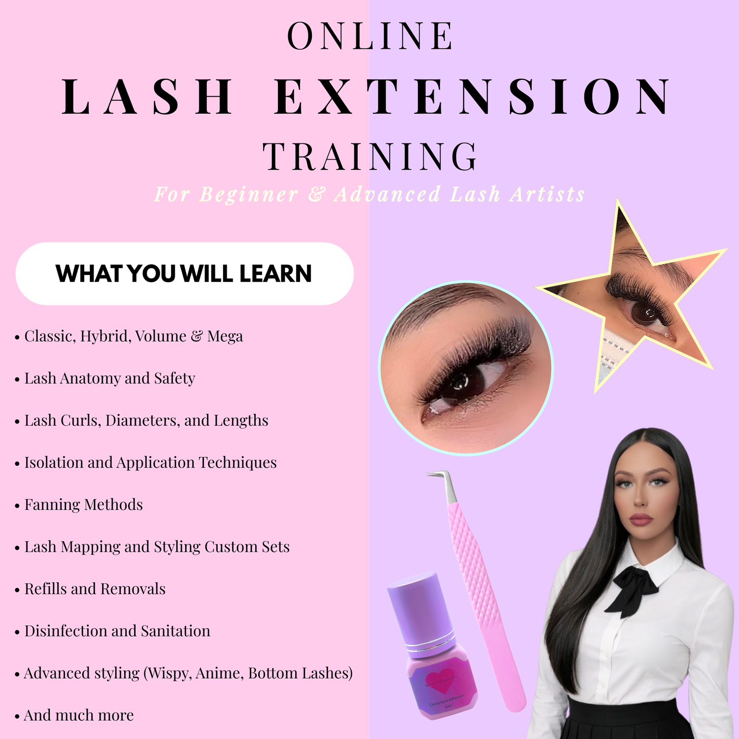 ♡Online Lash Courses♡