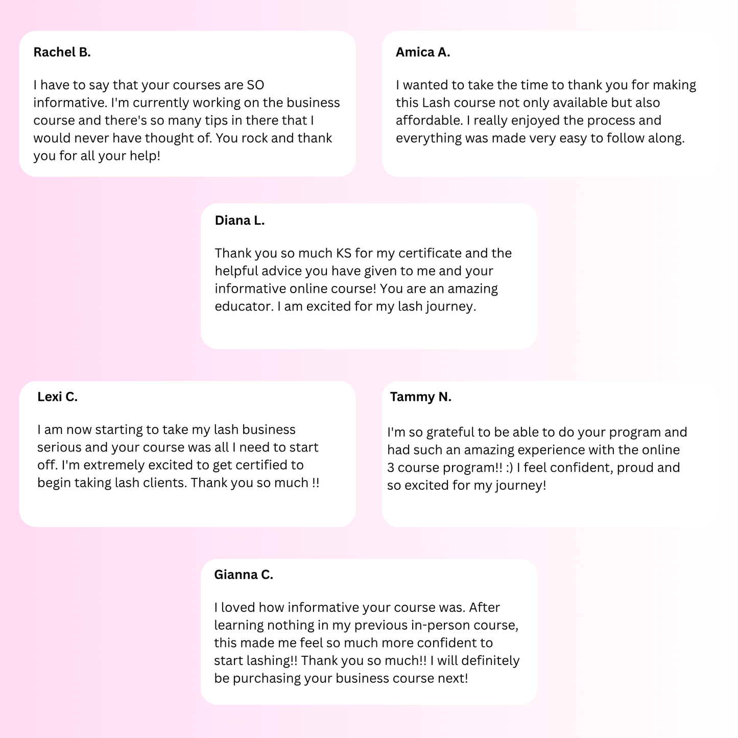 BEGINNER TO ADVANCED LASH COURSE