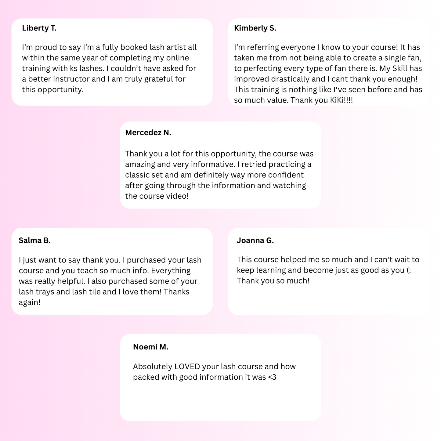 BEGINNER TO ADVANCED LASH COURSE