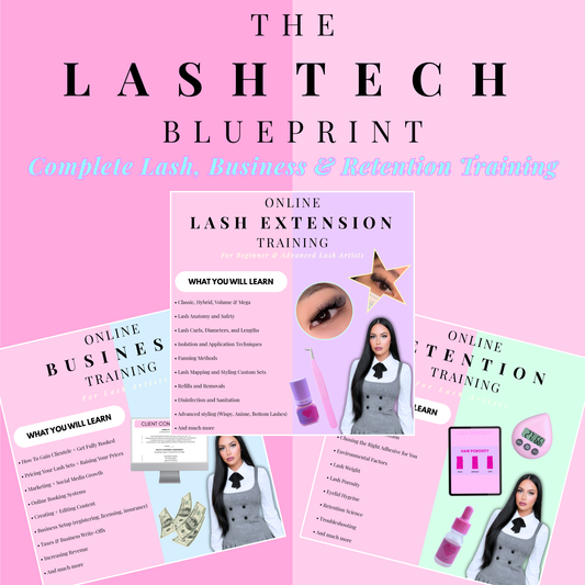 THE LASH TECH BLUEPRINT: 3 COURSE BUNDLE